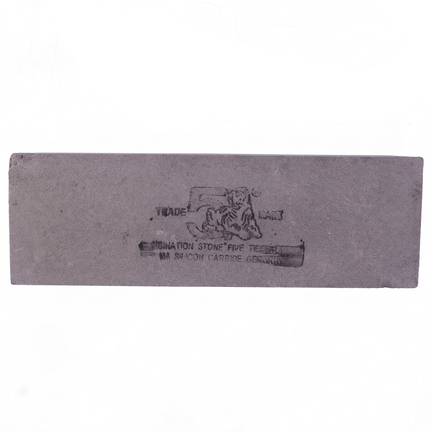 Wukusy B grade silicon carbide whetstone for knife sharpening, featuring dual grit surfaces on a rectangular stone.