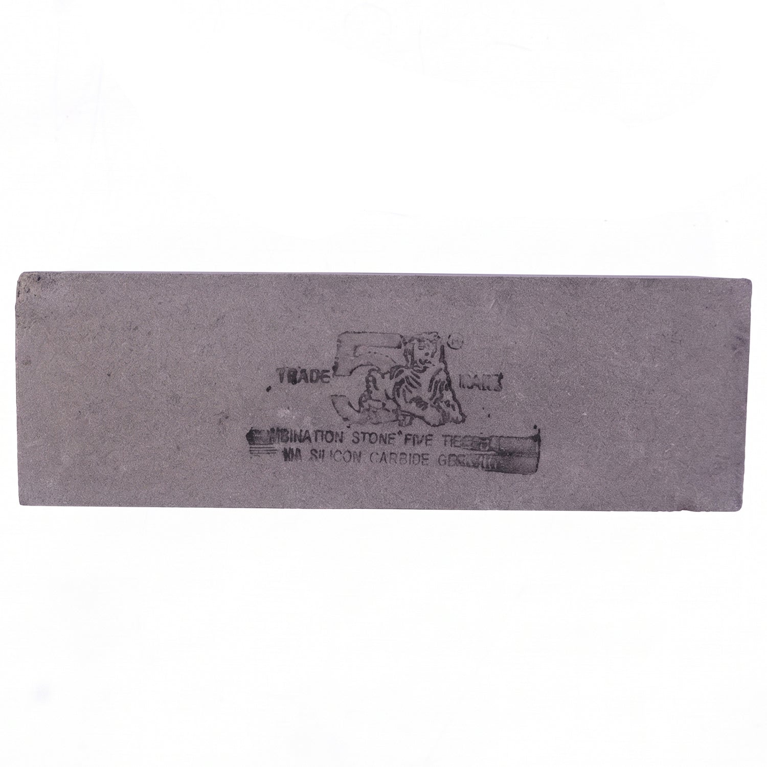 Wukusy B grade silicon carbide whetstone for knife sharpening, featuring dual grit surfaces on a rectangular stone.