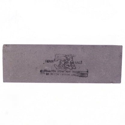 Wukusy B grade silicon carbide whetstone for knife sharpening, featuring dual grit surfaces on a rectangular stone.