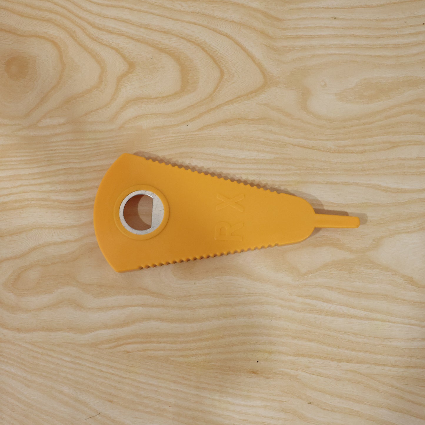 Wukusy stainless steel multipurpose bottle opener tool for kitchen and bar use, designed for opening cans and bottles easily.