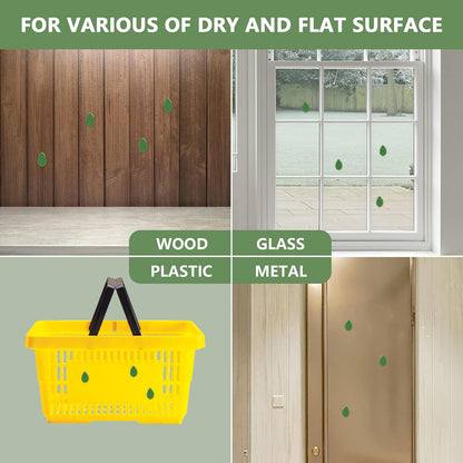 Set of 10 Wukusy green plant climbing wall clips with self-adhesive hooks for indoor and outdoor garden plant support.