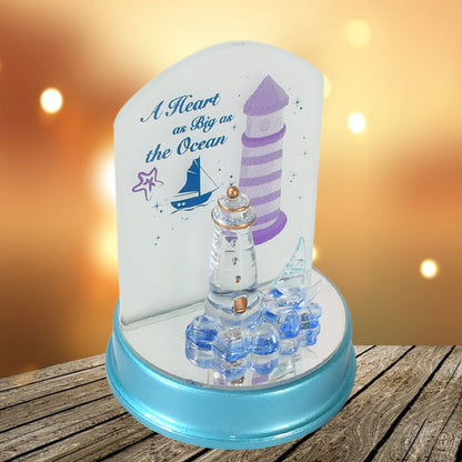 Wukusy cartoon night light with multicolor LED display, cute gift for Valentine’s Day, anniversary, or birthday home decor.