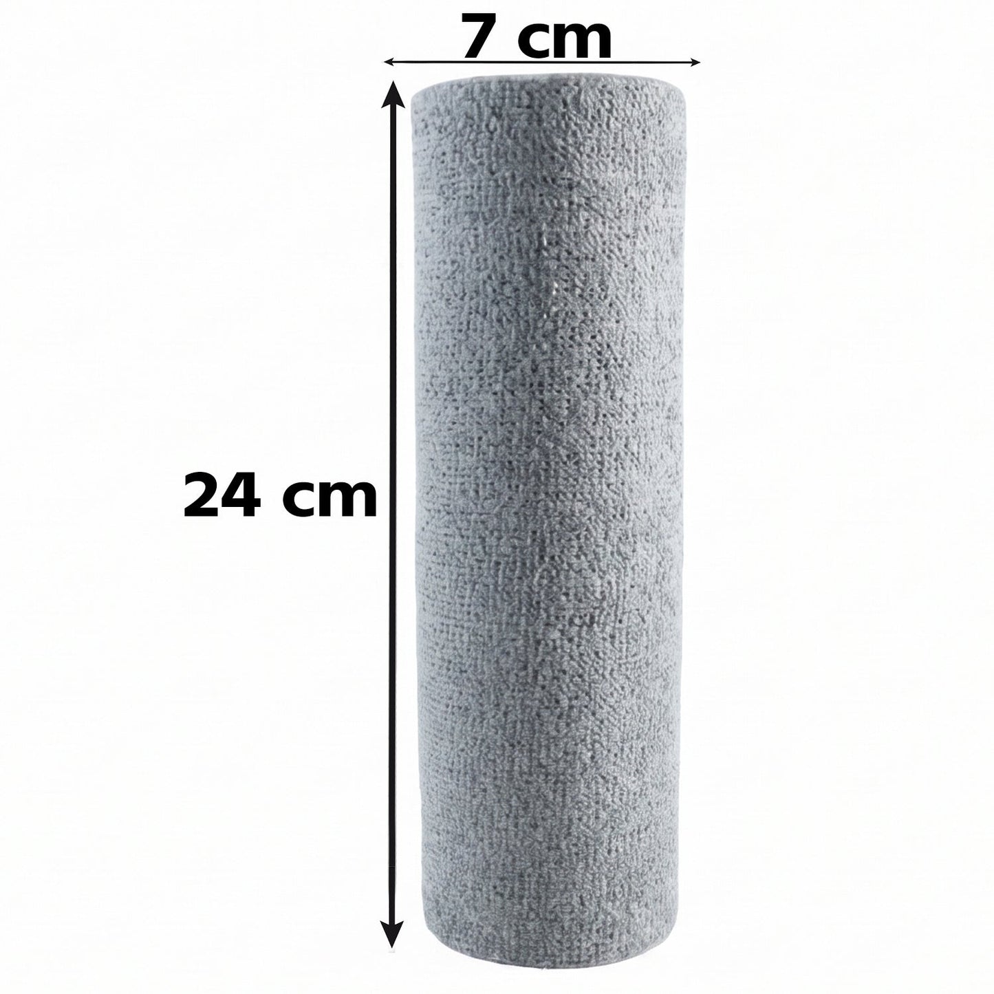 Wukusy disposable microfiber cleaning cloth roll with tear-off kitchen towels, reusable and ideal for cleaning surfaces.
