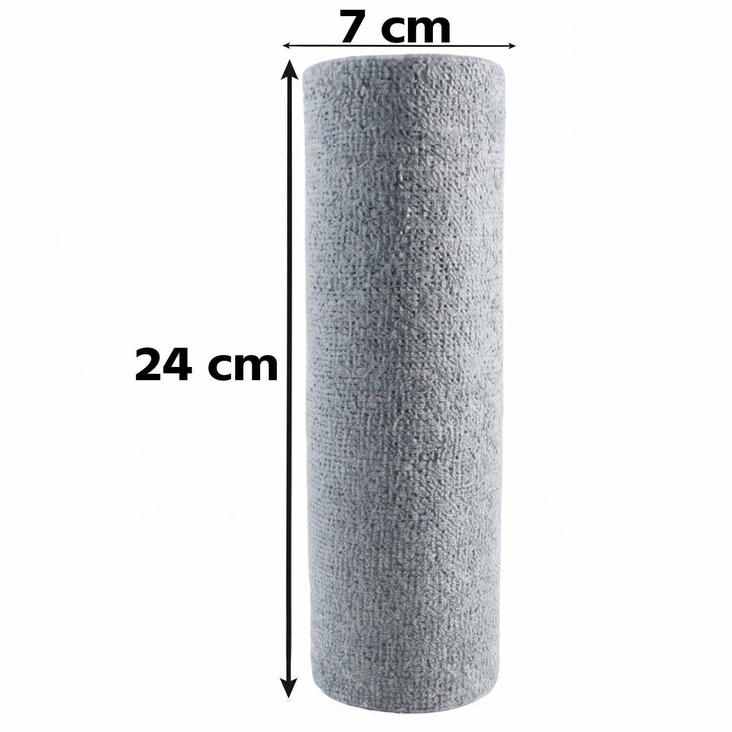 Wukusy disposable microfiber cleaning cloth roll with tear-off kitchen towels, reusable and ideal for cleaning surfaces.