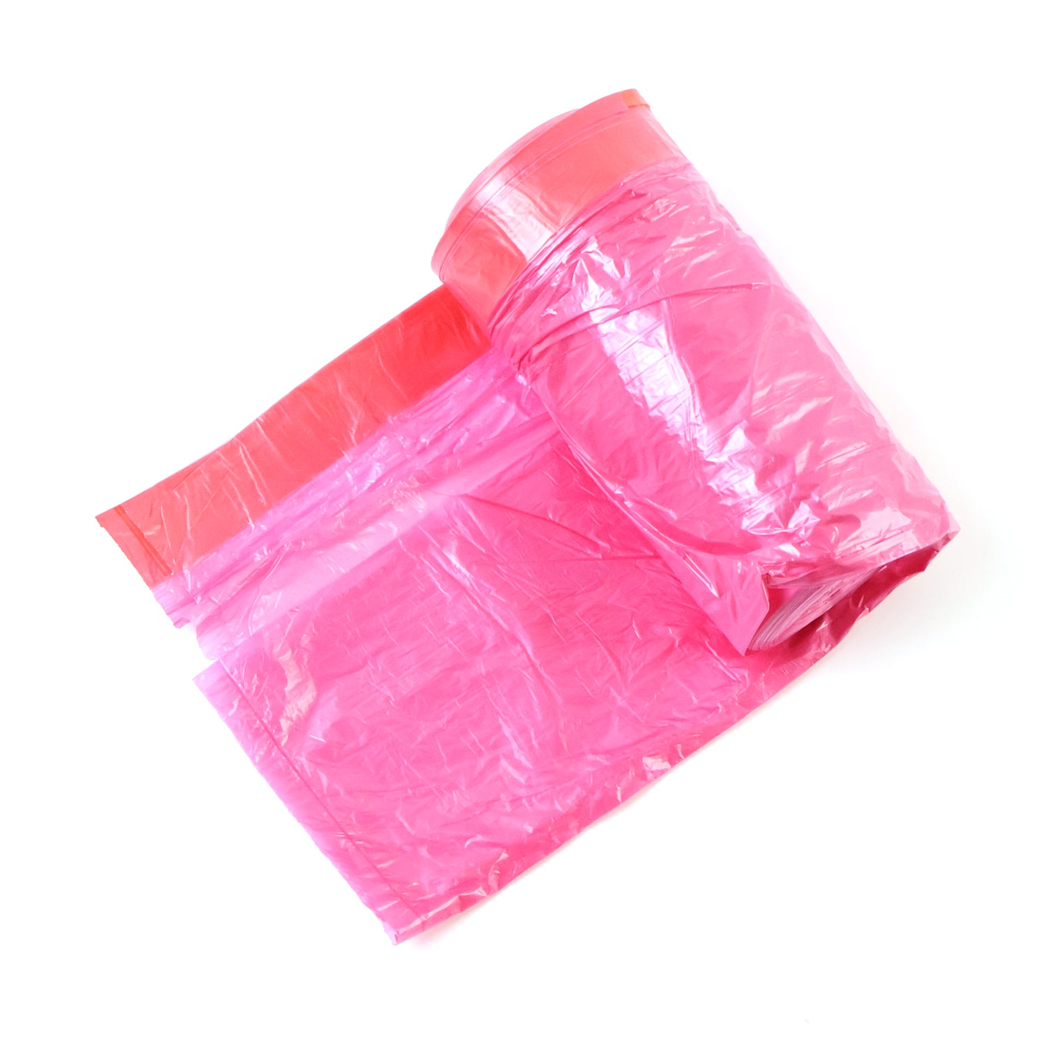 Wukusy high quality garbage bag, 45x45 cm, for home and kitchen use, shown filled with waste and ready for disposal.