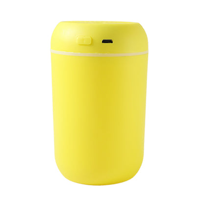 Wukusy portable USB-powered mini air humidifier on a white surface showing mist and compact design for personal use