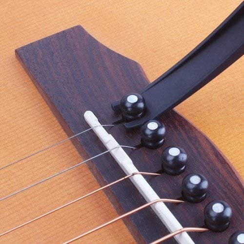Wukusy 6141 guitar capo with pickup stand, soft pad for acoustic and electric guitars, ukulele, mandolin, and banjo accessories