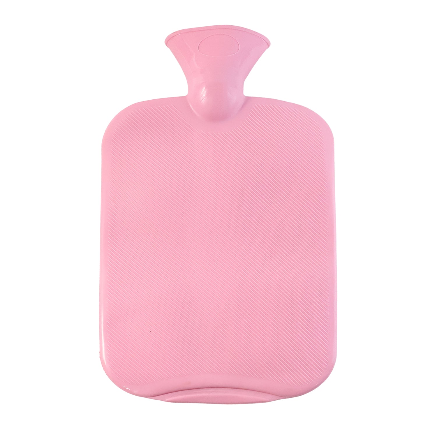 Wukusy premium rubber hot water bag, 31x19 cm, in black, designed for soothing heat therapy and comfort.