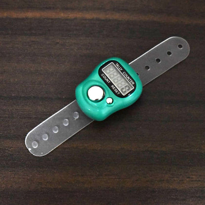 Wukusy manual finger counting machine with digital head, electronic tally counter, hardware device for counting and tallying.