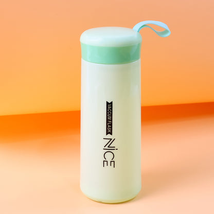 Wukusy leak-proof plastic vacuum flask in 400ml, featuring a sleek design for home improvement and beverage storage.