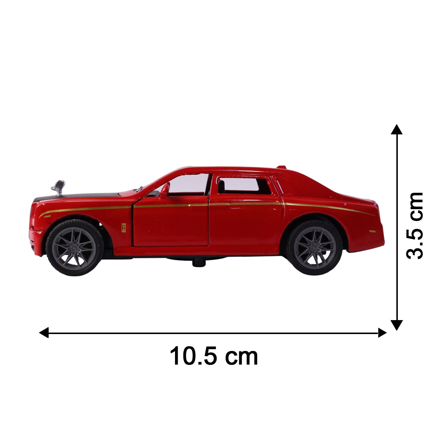 Wukusy die-cast metal luxury sedan toy car with openable doors, pull-back feature, detailed silver finish, realistic model car.