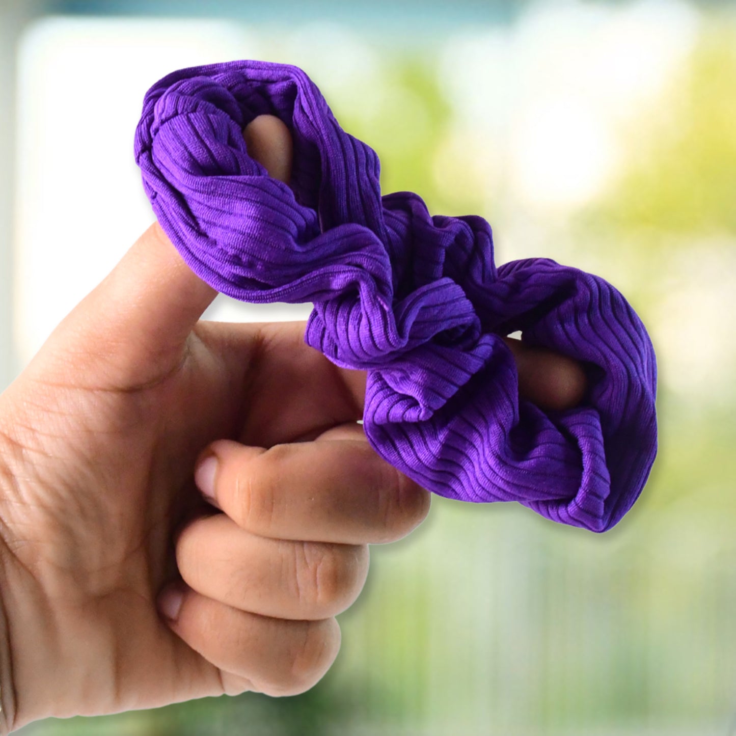 Set of 12 stylish Wukusy elastic hair bands, versatile hair accessories with durable, colorful stretchable design.