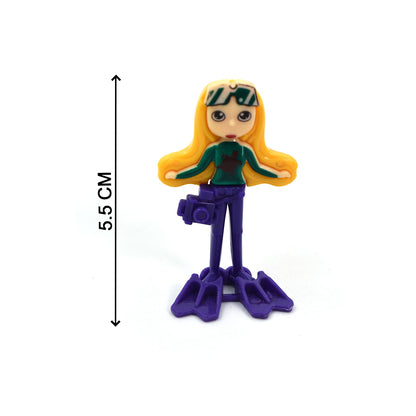 Colorful Wukusy 4429 Mermaid Dolls Toy set with 30 vibrant, detailed mermaid figures for children’s play and collection.
