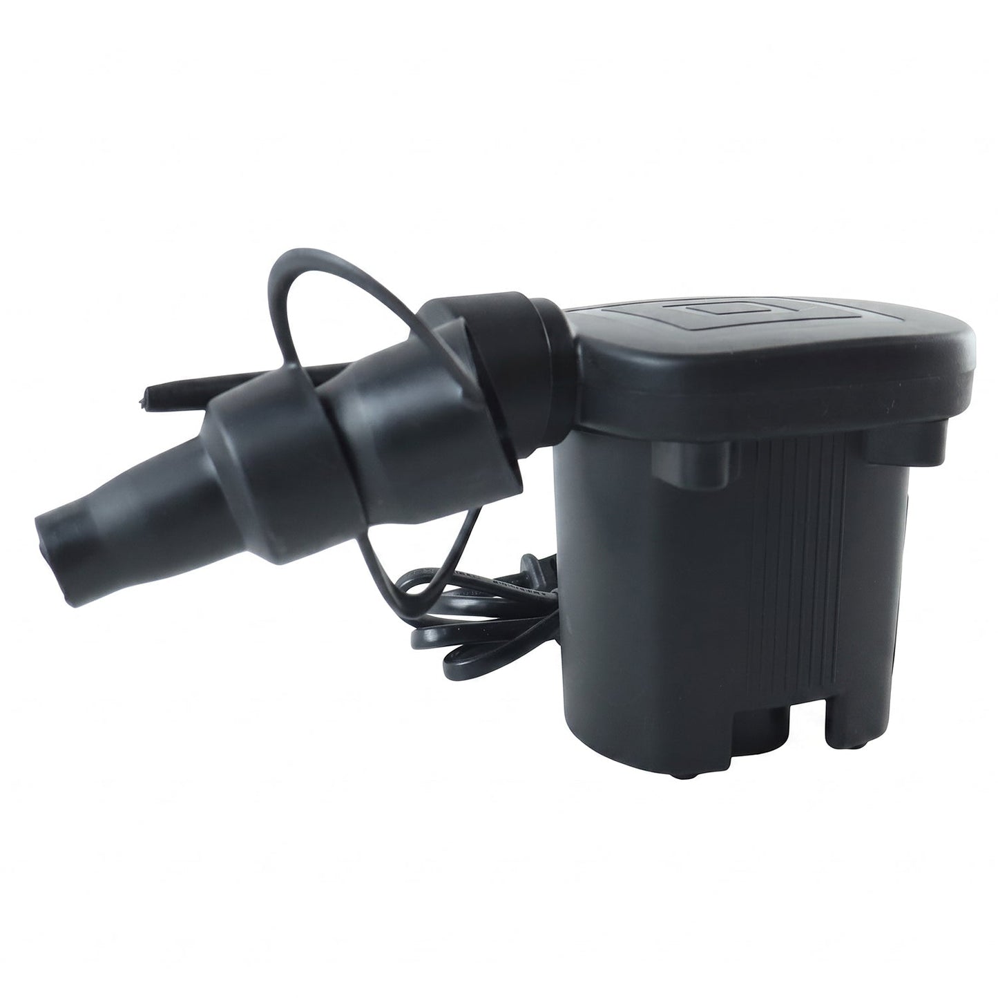 Electric Air Pump With 3 Nozzles For Inflatable Mattress And Pool Toys (1 Pc)