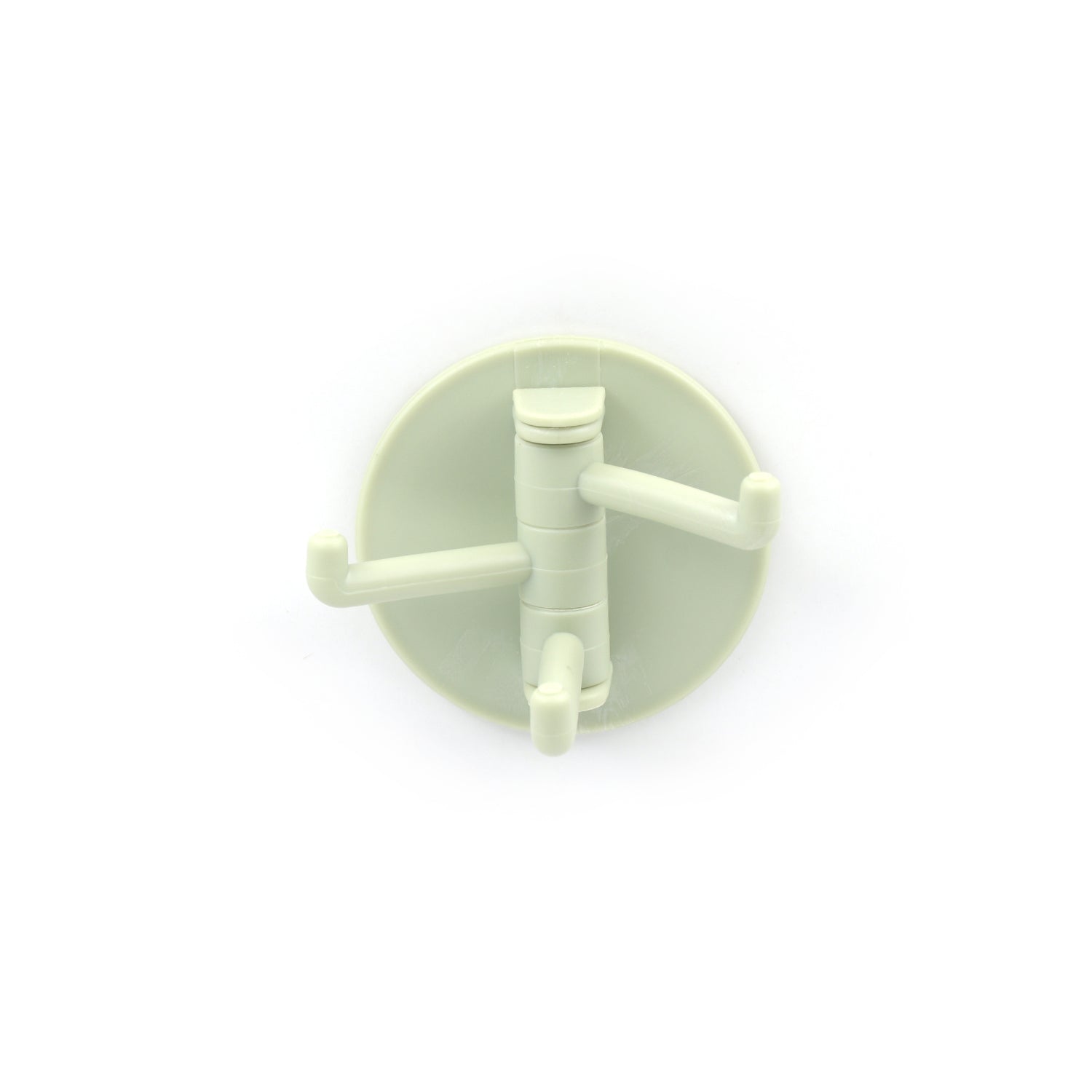 Wukusy 4142 sticky household hook with three rotatable hooks, suitable for bathroom, kitchen, and office use.