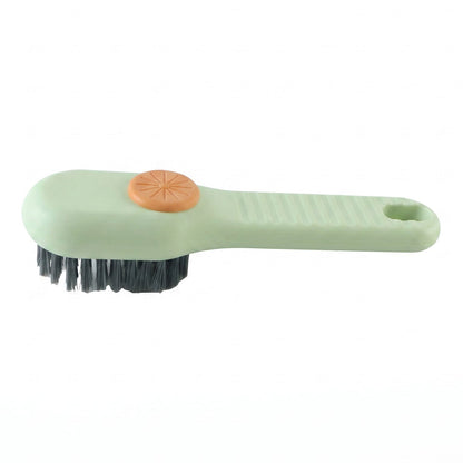 Brush With Liquid Dispenser For Kitchen Utensil And Cookware Cleaning Use (1 Pc)