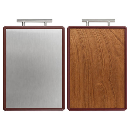 Heavy Duty Dual Sided Chopping Board With Handle For Everyday Kitchen Chopping