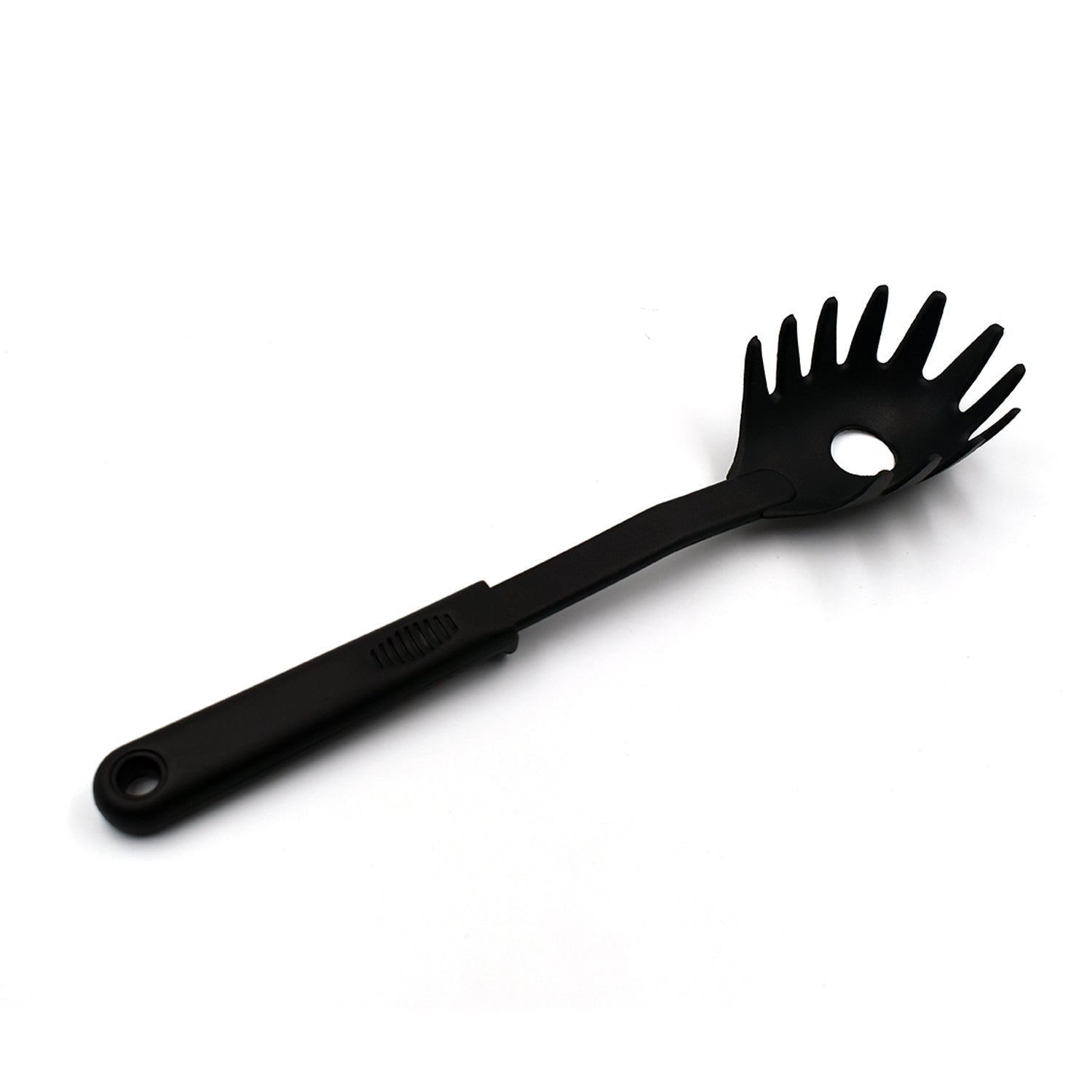 Wukusy heat-resistant pasta server kitchen tool with a sturdy handle and slotted head for serving pasta efficiently.
