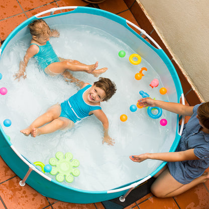 Colorful soft baby balls from Wukusy, suitable for toddler pools, play tents, tunnels, and indoor or outdoor play areas.
