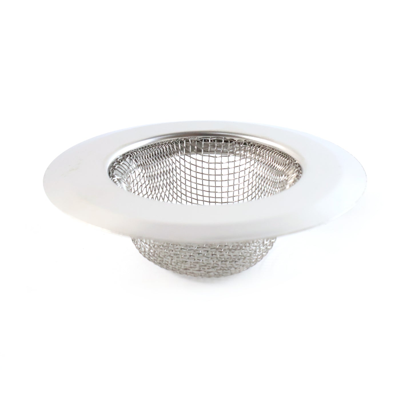 Small stainless steel kitchen sink drain strainer stopper, 7 cm, for Wukusy home & kitchen sink drainage.