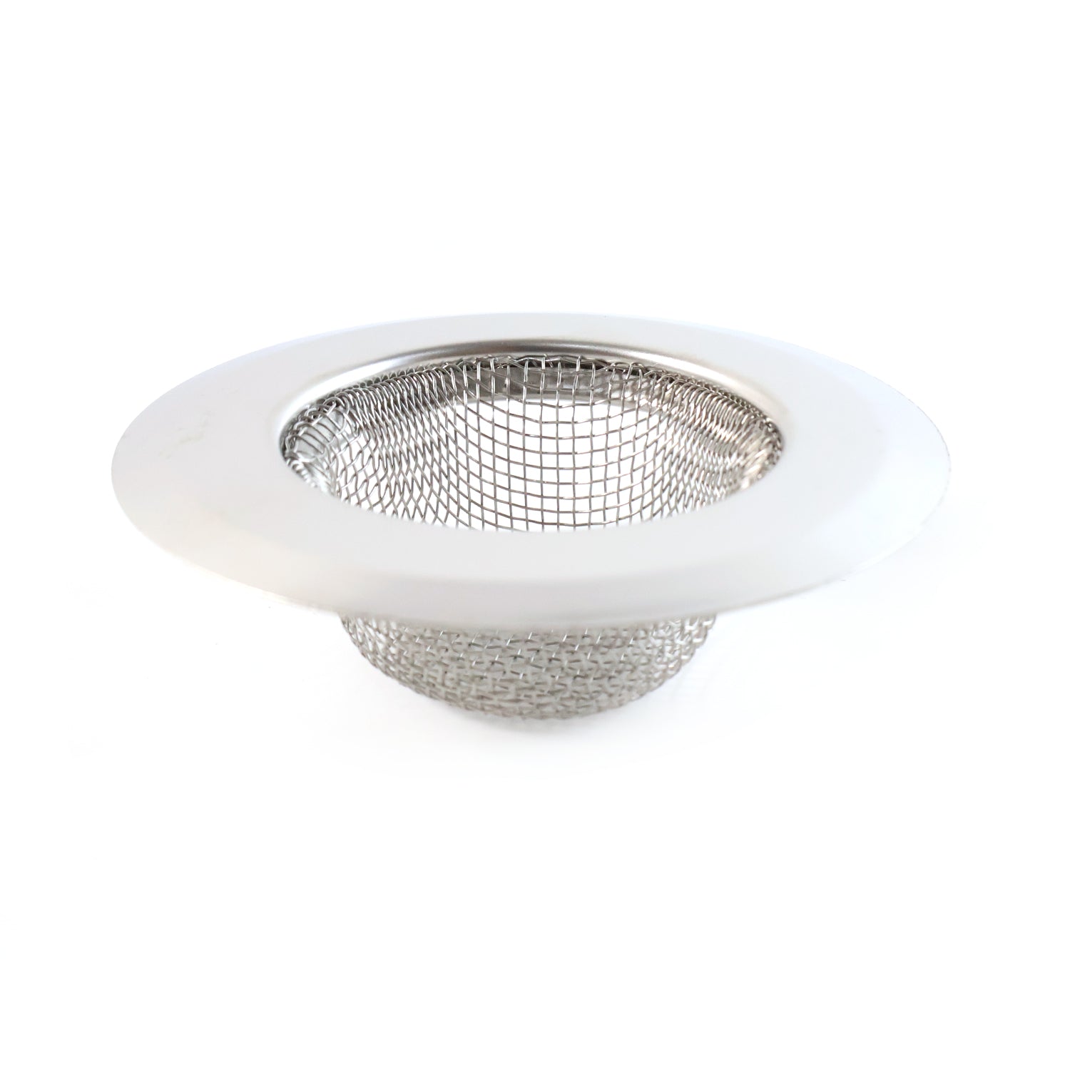Small stainless steel kitchen sink drain strainer stopper, 7 cm, for Wukusy home & kitchen sink drainage.