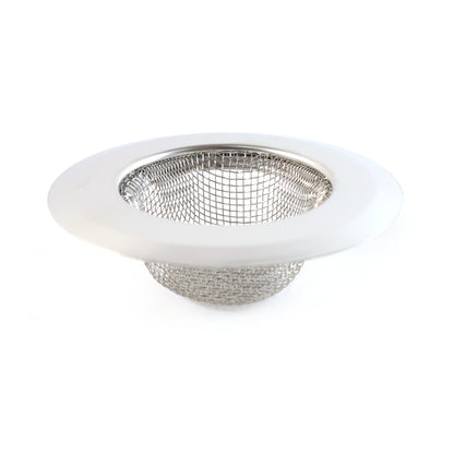 Small stainless steel kitchen sink drain strainer stopper, 7 cm, for Wukusy home & kitchen sink drainage.
