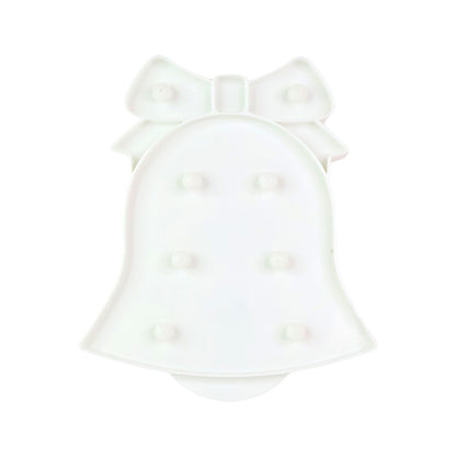 Bell-shaped LED decorative night light by Wukusy, home decor accent with warm illumination and elegant design.