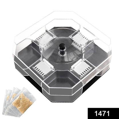 Wukusy 1471 Cockroach Trap Box with bait compartment for catching and killing cockroaches in homes or kitchens.