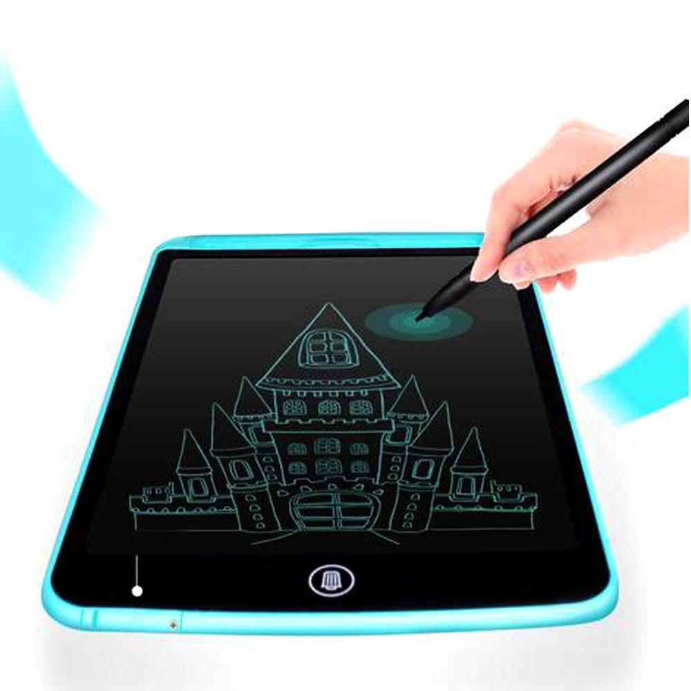 Wukusy 8.5-inch LCD portable writing pad tablet for kids with colorful display and stylus for drawing and note-taking.