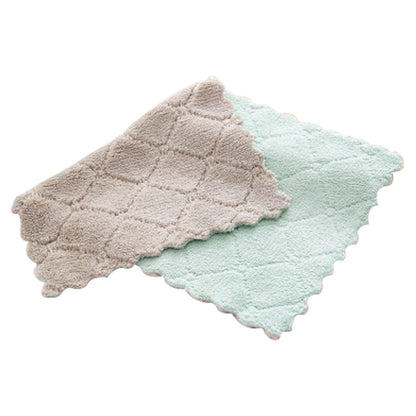 Wukusy 2503 Multi-purpose Wash Towel for kitchen, soft cotton fabric, folded with hanging loop, ideal for cleaning and drying kitchen surfaces