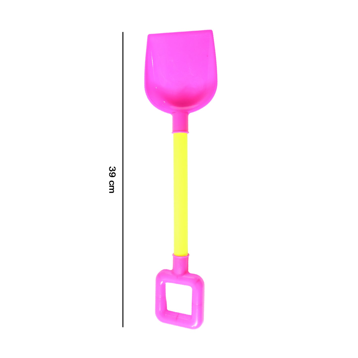 Kids beach sand shovel toy by Wukusy, featuring a colorful plastic design perfect for children’s outdoor sand play.