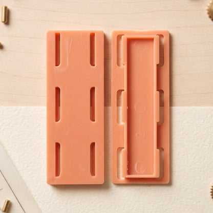 Plastic Insert Plate Retainer Clips For Power Strip Wall Mount Use (10 Pieces)