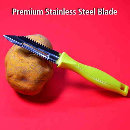Wukusy Ganesh stainless steel classic vegetable peeler for kitchen use, featuring ergonomic handle and sharp blade for peeling tasks.