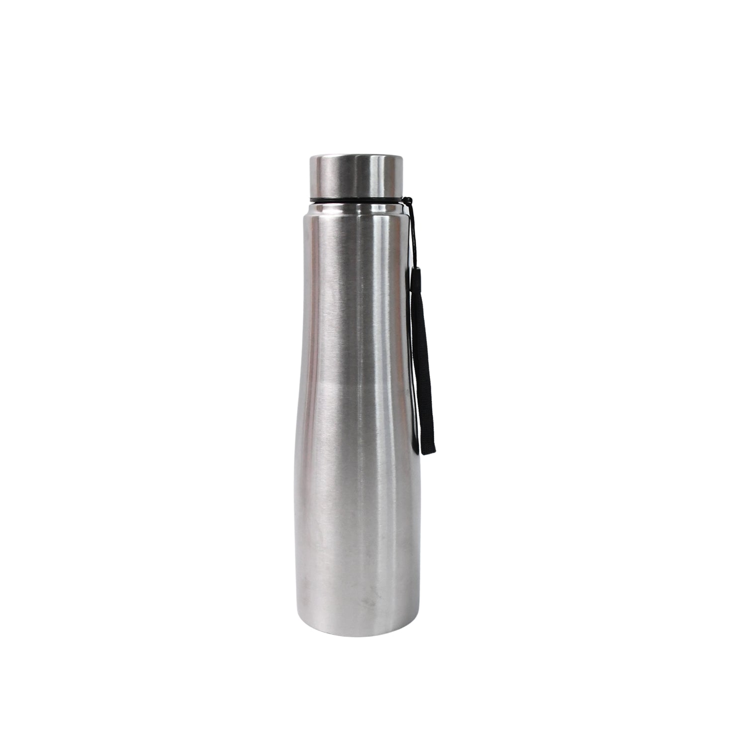 Stainless steel Wukusy double wall vacuum-insulated 1000ml water bottle with sleek design and secure lid, ideal for hot or cold drinks.