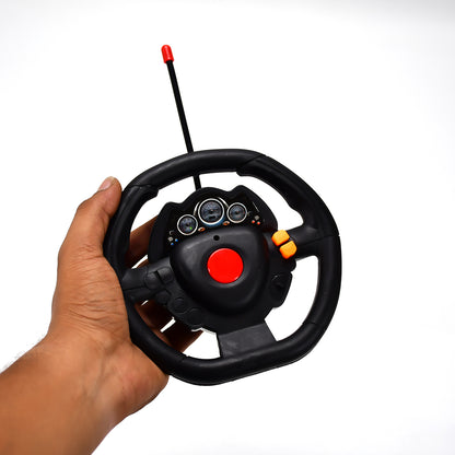 Wukusy 4465 Racing Fast Steering RC car for kids, modern and attractive toy with sleek design and vibrant colors.