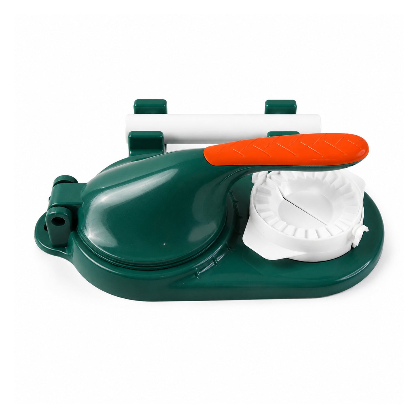 Wukusy Mini Puri Press Dumpling Machine for Gujiya and Momos, dough pressing tool, compact and easy to use for perfect shapes