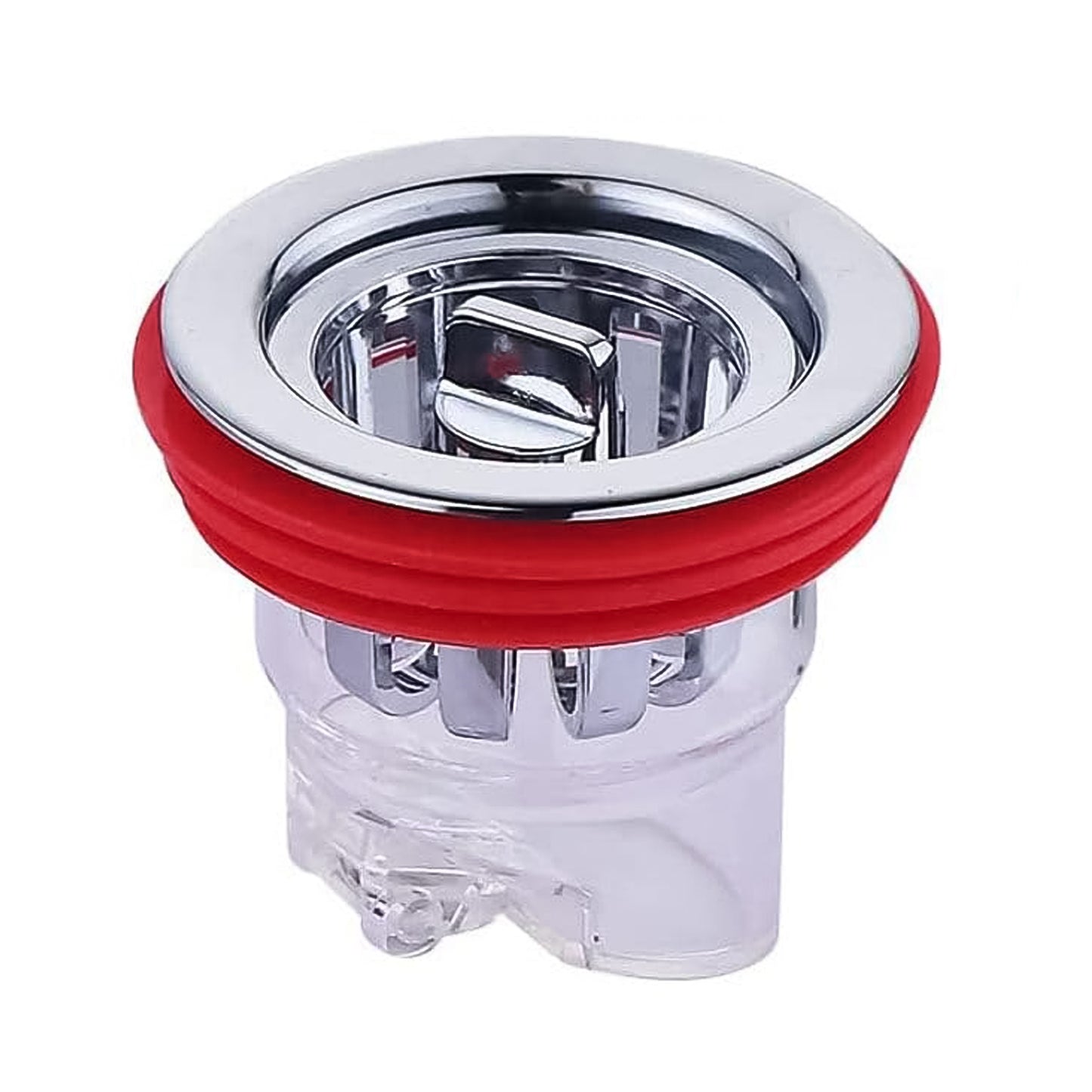 Wukusy plastic odour-proof floor drain for toilet, bathroom, and kitchen sink, showcasing its sleek design and durable construction.