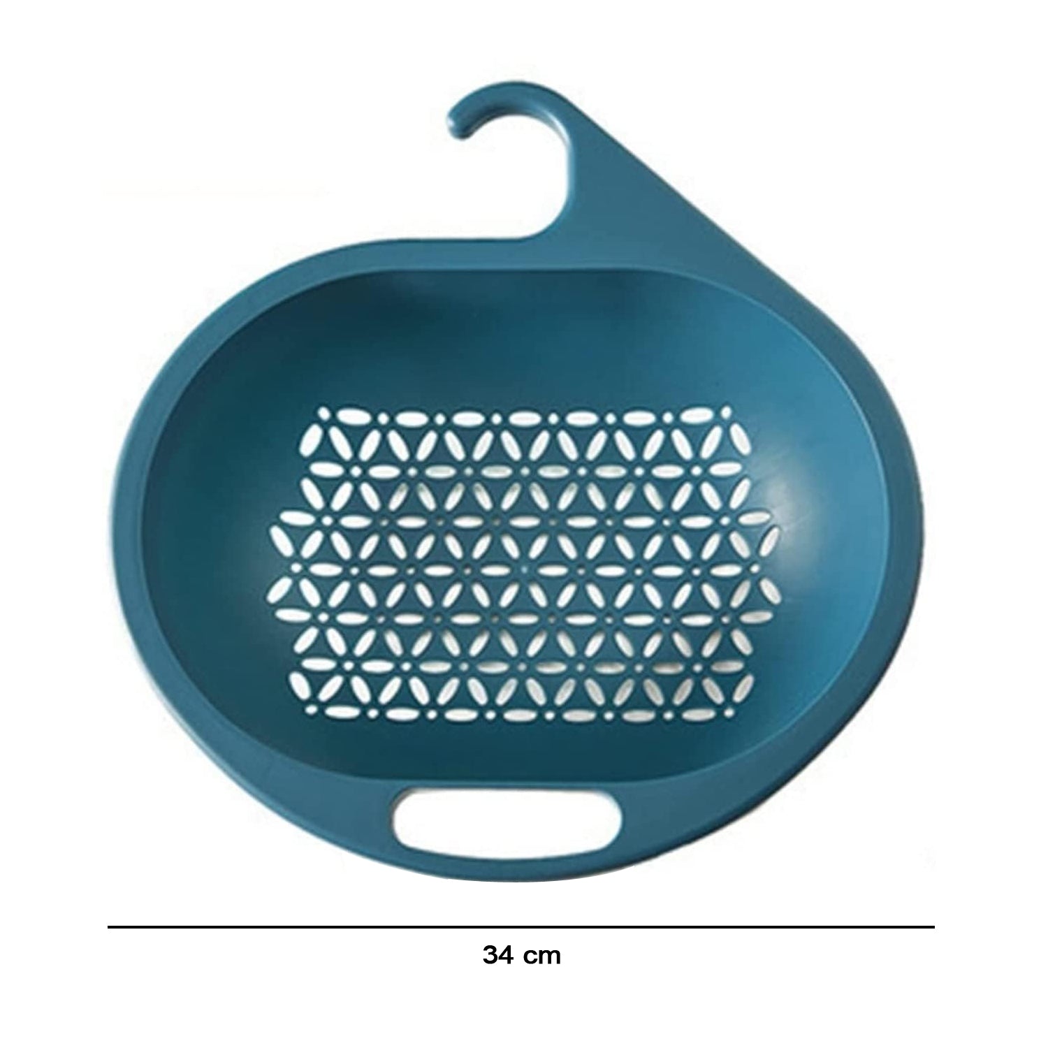 Kitchen Sink Drain Basket Strainer Colander For Fruits  Vegetable Washing (1 Pc)