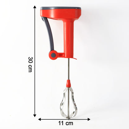 Wukusy Supermom multi-function power blender for liquidizing and churning, shown blending ingredients in a modern kitchen setting.