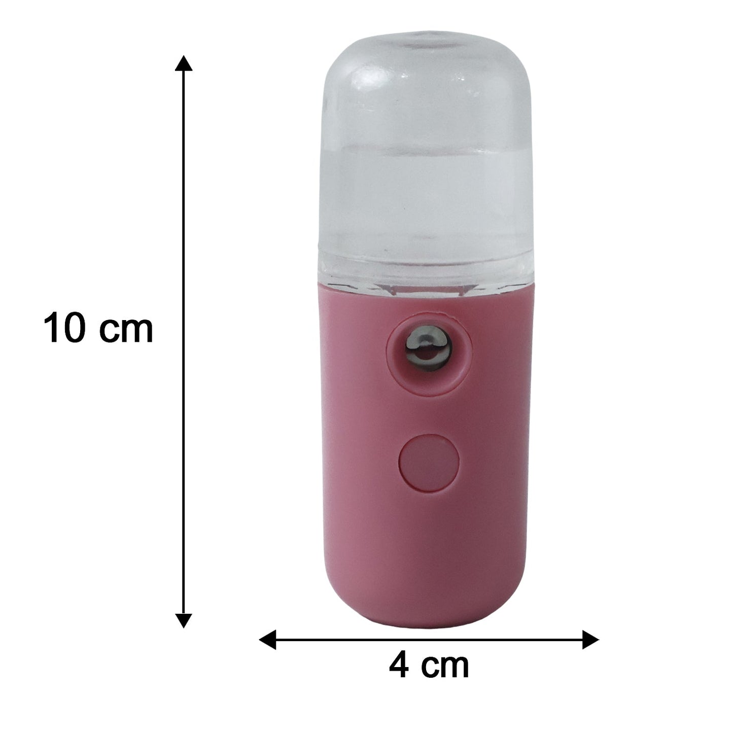 Wukusy Mini Nano Mist Sprayer, portable USB rechargeable face steamer and humidifier with compact design.