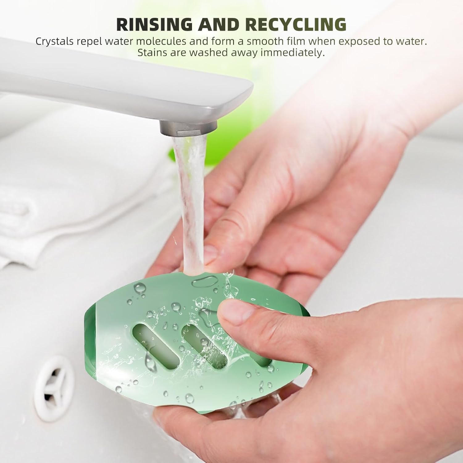 Wukusy reusable lint roller for clothes and furniture, eco-friendly and easy-to-use, with a compact design for effective lint removal.