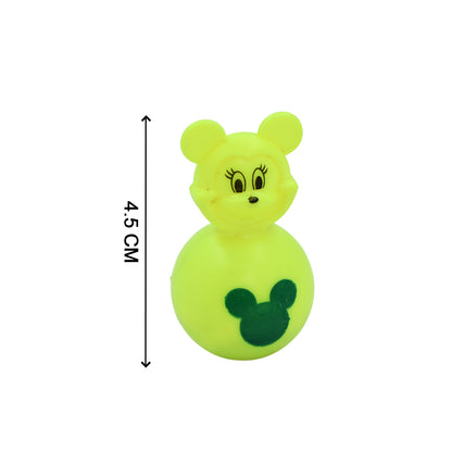 Colorful plastic Mickey Mouse toy from Wukusy, featuring classic character design suitable for children's play and collection.