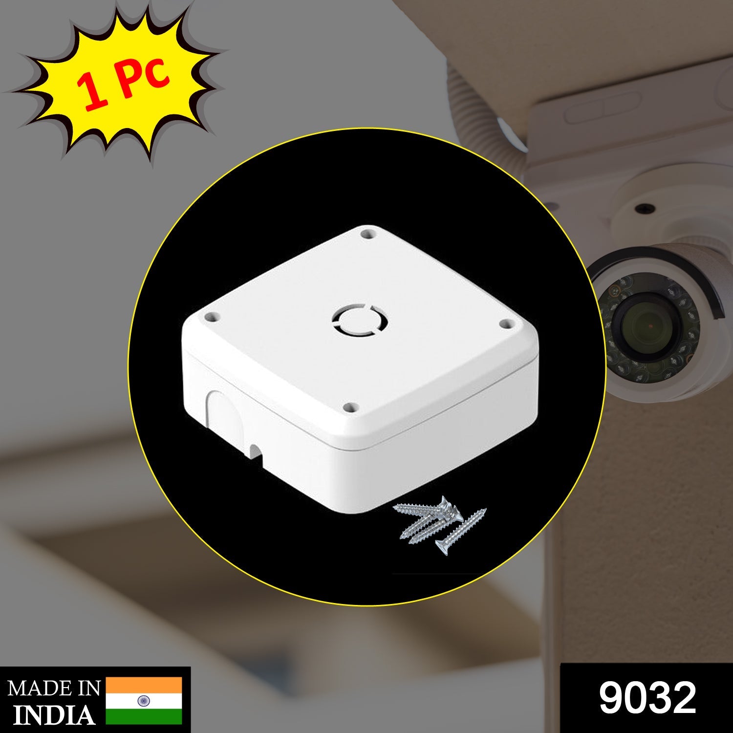 Wukusy 9032 camera mounting box for home improvement, designed to protect cameras from damage during storage.