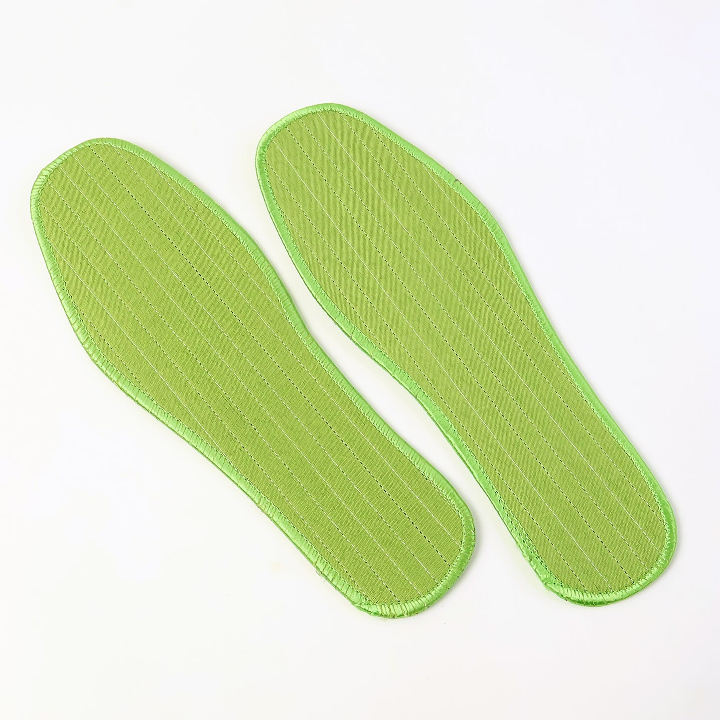 Pair of Wukusy premium comfort shoe insoles in size 44 with a mix of designs for daily foot support, shown in the image.