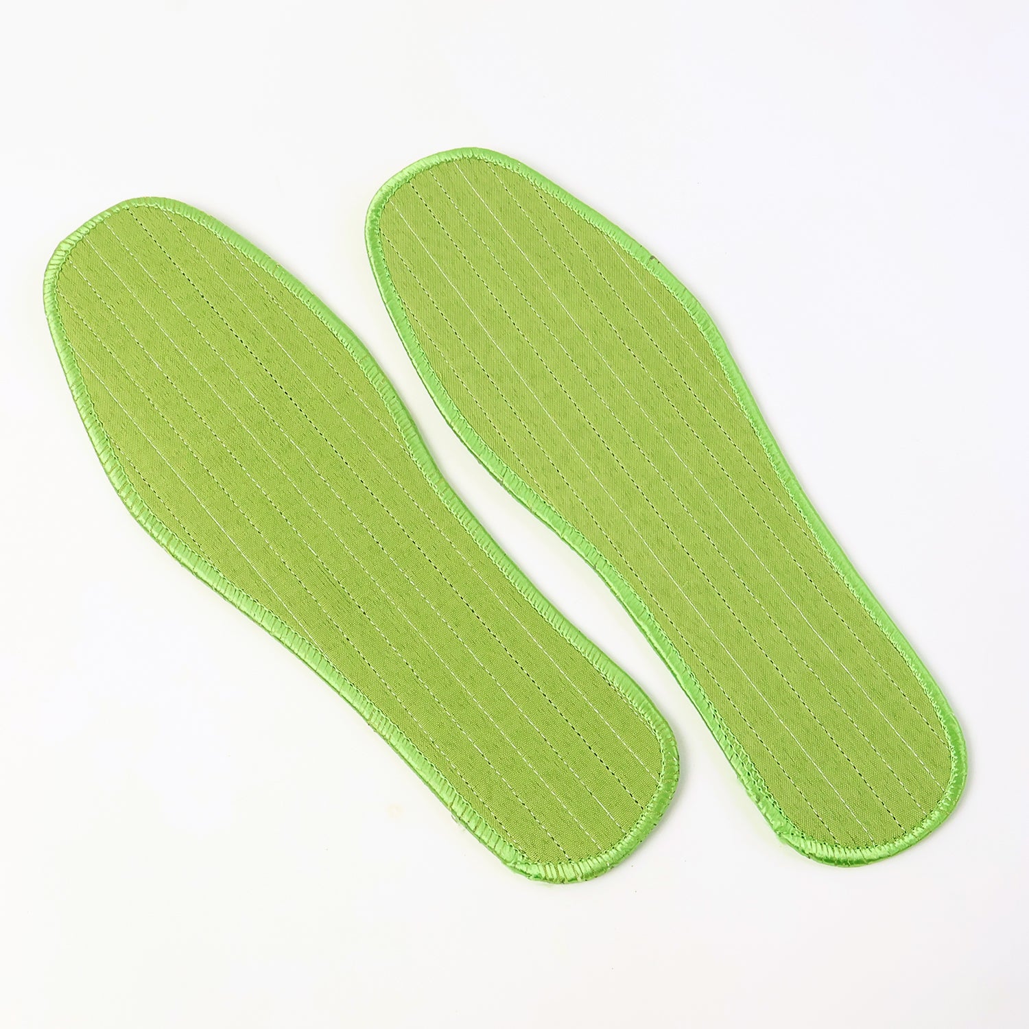 Pair of Wukusy premium comfort shoe insoles in size 44 with a mix of designs for daily foot support, shown in the image.