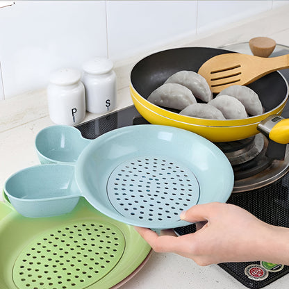 Multi-purpose Dumpling  Snack Serving Plate (1 Pc)