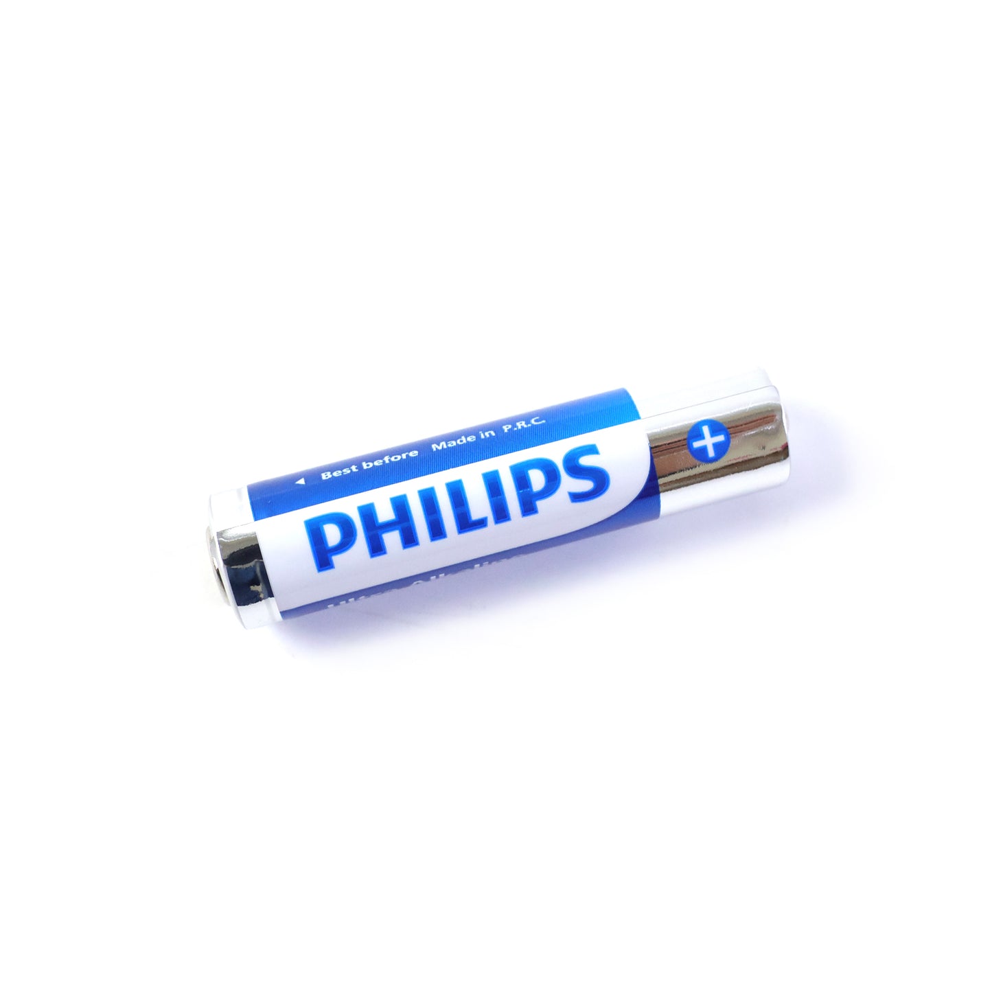 Wukusy AAA Ultra Alkaline Battery, single alkaline battery with positive and negative terminals visible