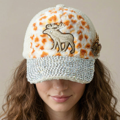 Wukusy stylish designer cap in mixed winter and summer designs, versatile headwear for casual and outdoor wear.