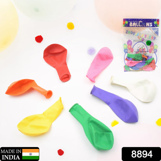 Set of 24 multicolor latex balloons for birthdays, weddings, and parties, featuring various shapes and sizes from Wukusy.