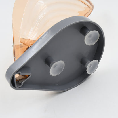 Wukusy Plasticleaf shape soap box and holder with colorful packaging, designed for home improvement and bathroom organization.